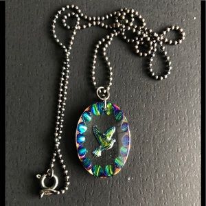 Swarovski Dove pendant